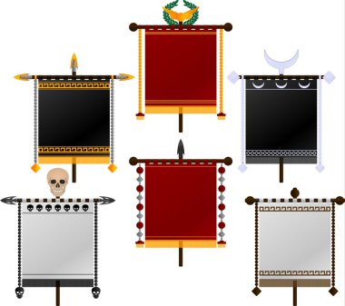 Set of standards clipart