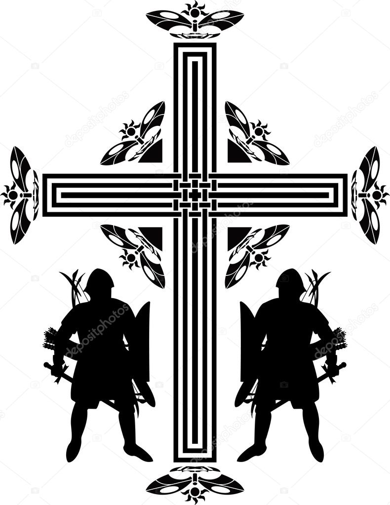 Fantasy crusaders cross. second variant