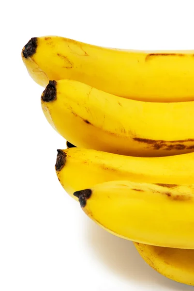 Bunch of bananas isolated on white background — Stock Photo, Image