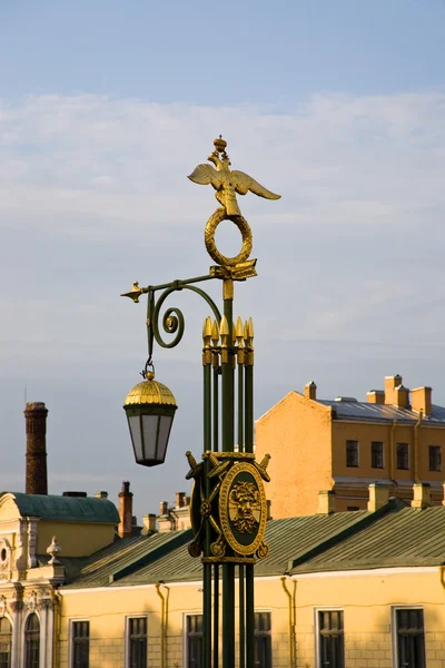 Lantern with symbols — Stock Photo, Image