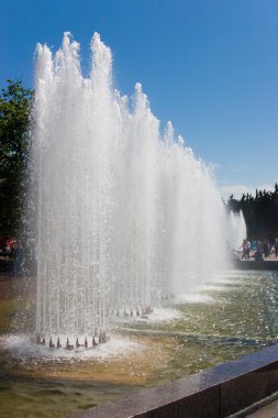City fountain clipart