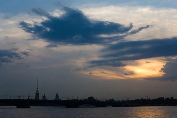 Szentpétervár twilight — Stock Fotó