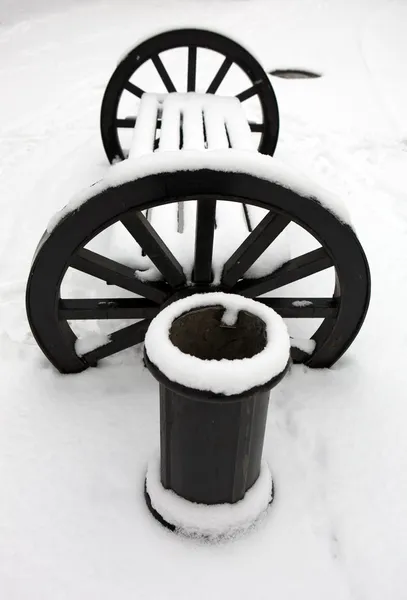 Eljött a tél — Stock Fotó