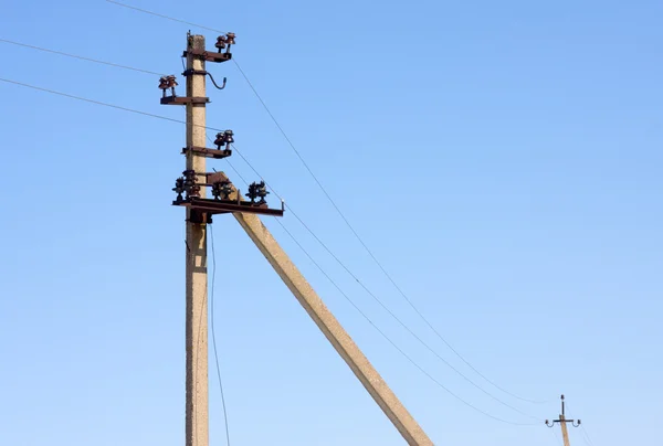 Régi elektromos hálózatról — Stock Fotó