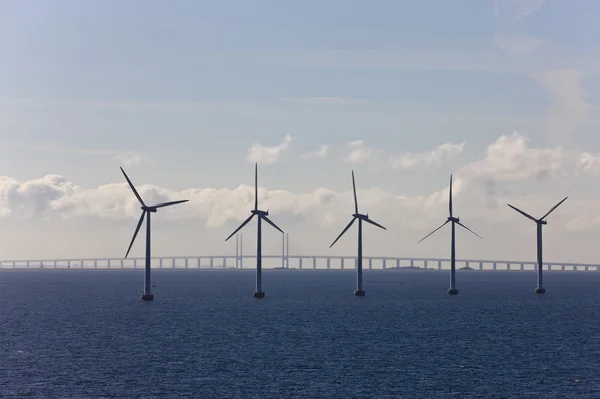 stock image Wind power station