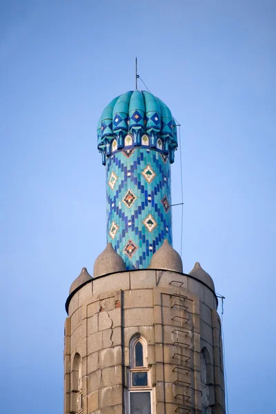 一座清真寺的塔 — 图库照片