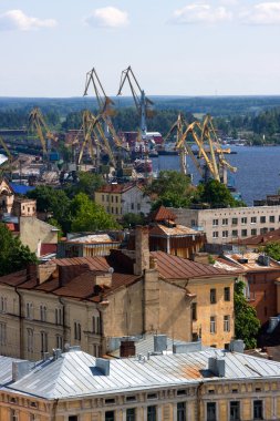 Seaport of Vyborg clipart