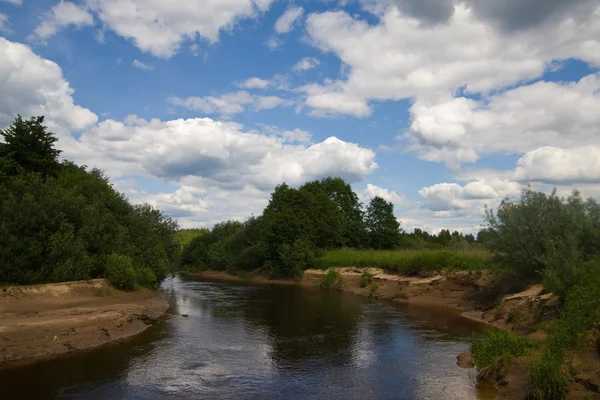 stock image Summer river