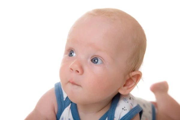 Niño con ojos azules — Foto de Stock