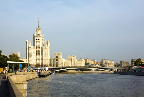Вид на современную Москву — стоковое фото