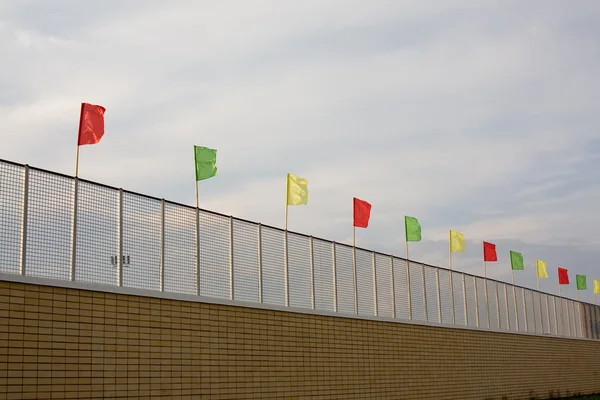 De vlaggen — Stockfoto