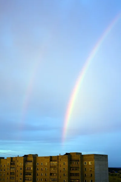 Arco-íris duplo — Fotografia de Stock