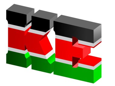 Domain of Kenya clipart