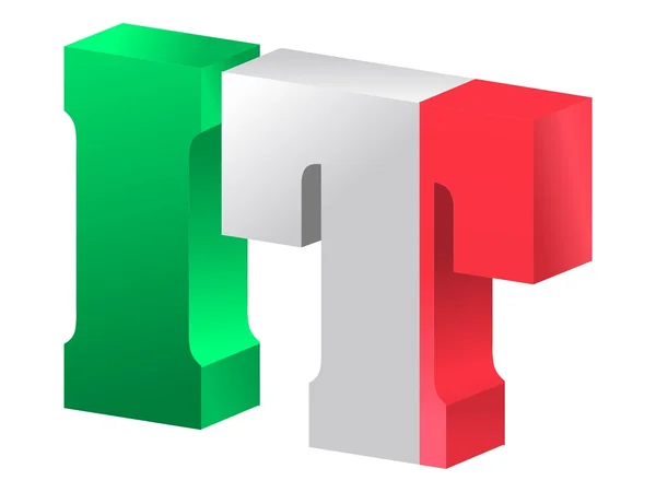 İtalya'nın etki alanı — Stok Vektör