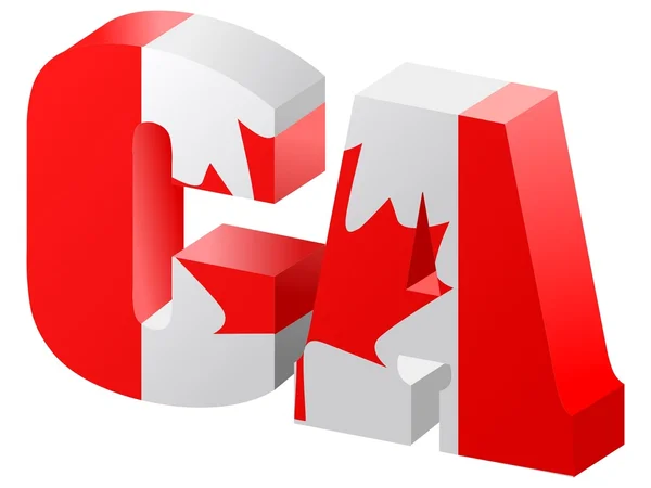 Kanada Domain — Stok Vektör