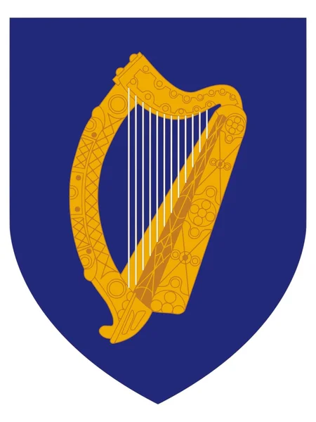 Erbovní znak Irska — Stockový vektor