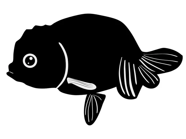 Peixe aquariano — Vetor de Stock