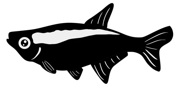 Aquarienfisch — Stockvektor