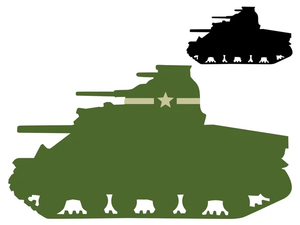 坦克 — 图库矢量图片