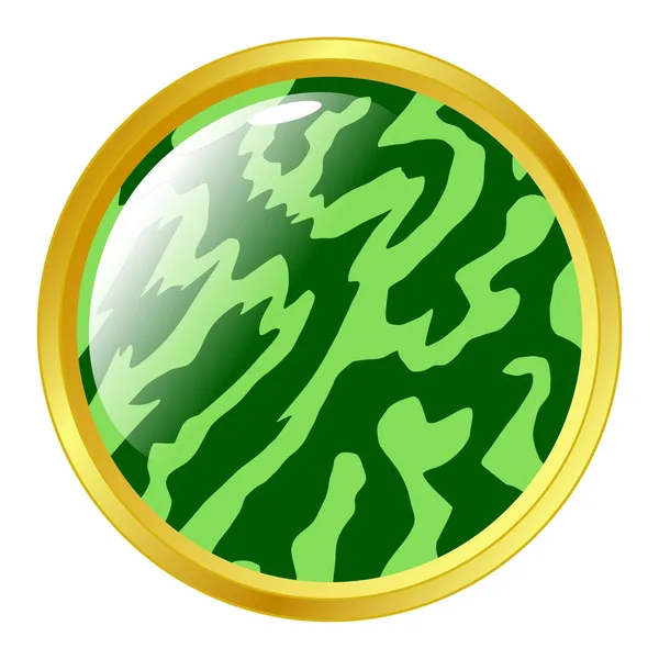 Watermelon textured button — Free Stock Photo