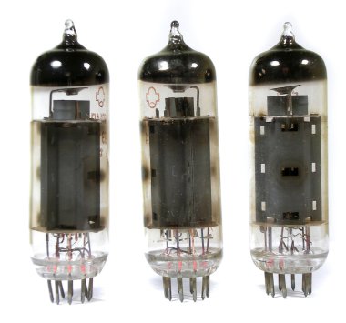 Old amplifier lamps clipart