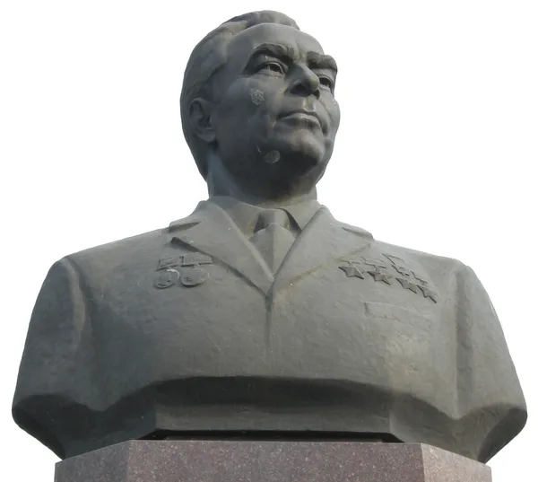 Monumento a Leonid Ilich Brezhnev — Foto de Stock