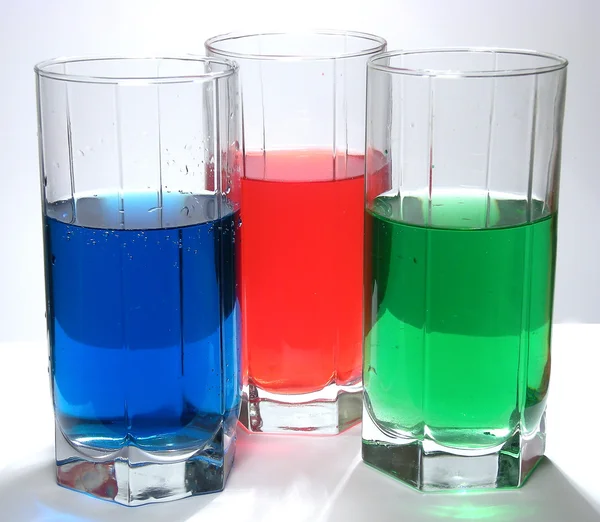 Bevande multicolori — Foto Stock