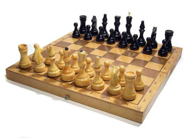 Шахматная комбинация — стоковое фото