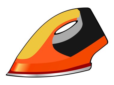 Smoothing-iron clipart