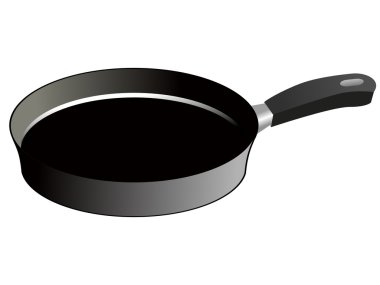 Frying pan clipart