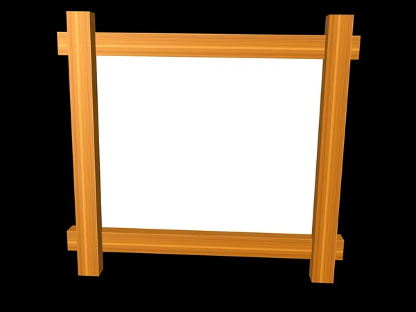 3d illustration of frame — Stock Photo, Image