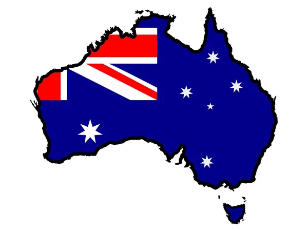 Colors of Australia — Stock Vector
