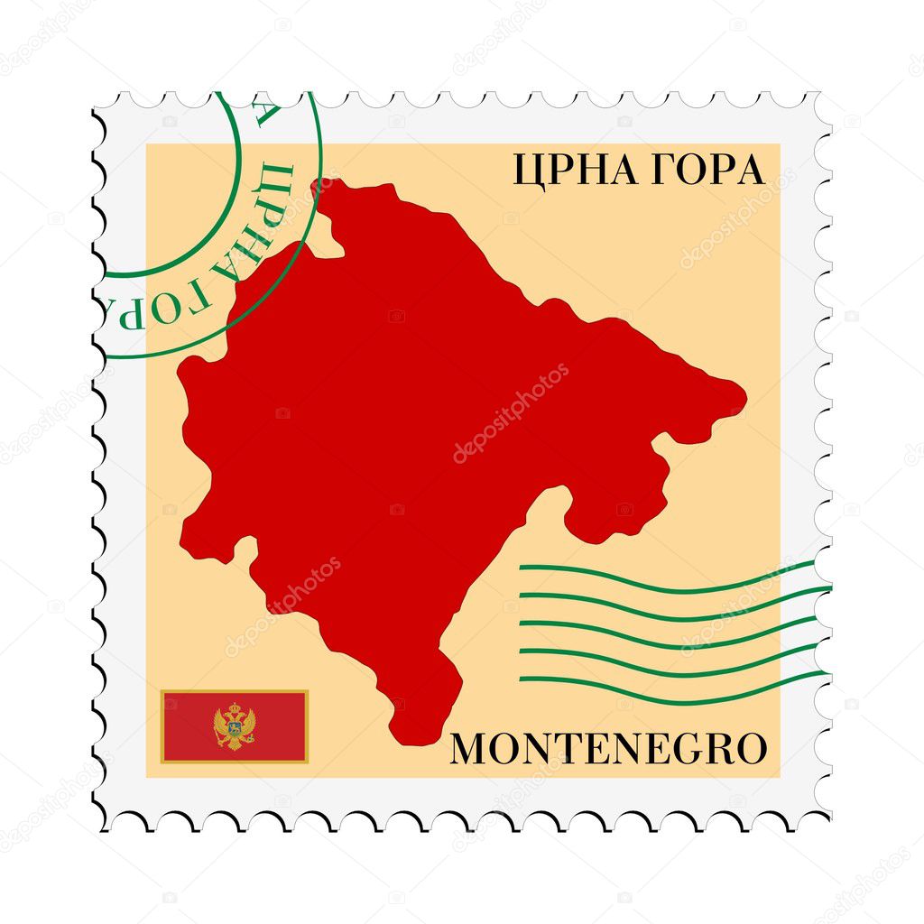 Mail to/from Montenegro