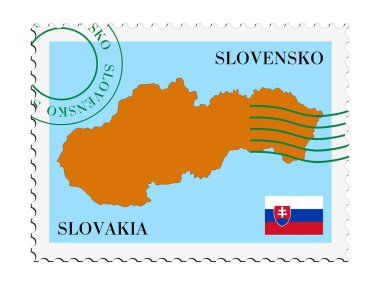 Mail to/from Slovakia clipart