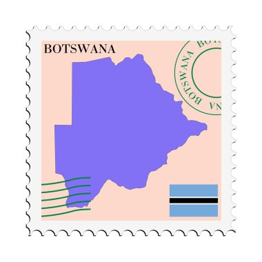 Botswana 'ya giden / gelen posta