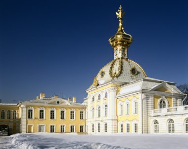 Big Palace in Peterhof, St. Petersburg clipart