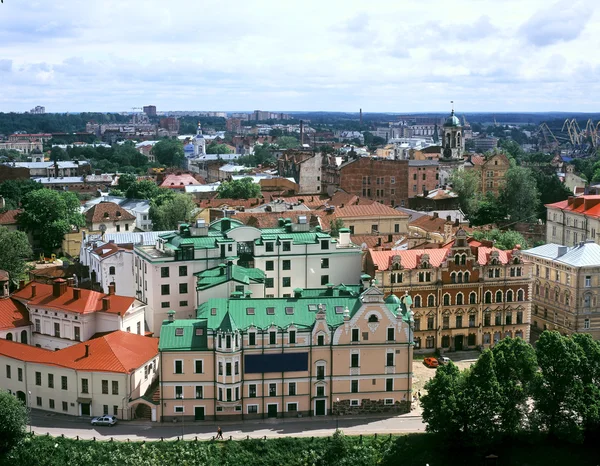 Vyborg - centro de la ciudad — Foto de Stock