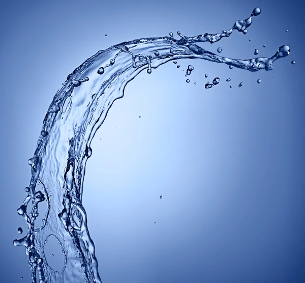 Foto stříkající vodě — Stock fotografie