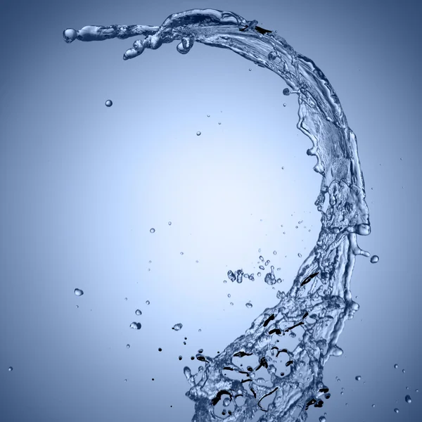 Foto van water splash — Stockfoto