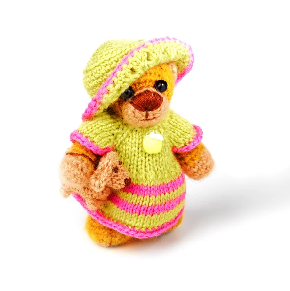 Милий маленький плюшевий ведмедик — стокове фото