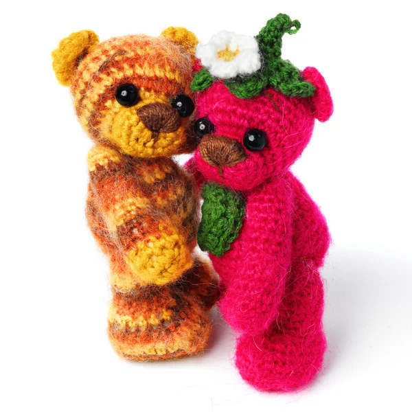 Familie van teddy bear — Stockfoto