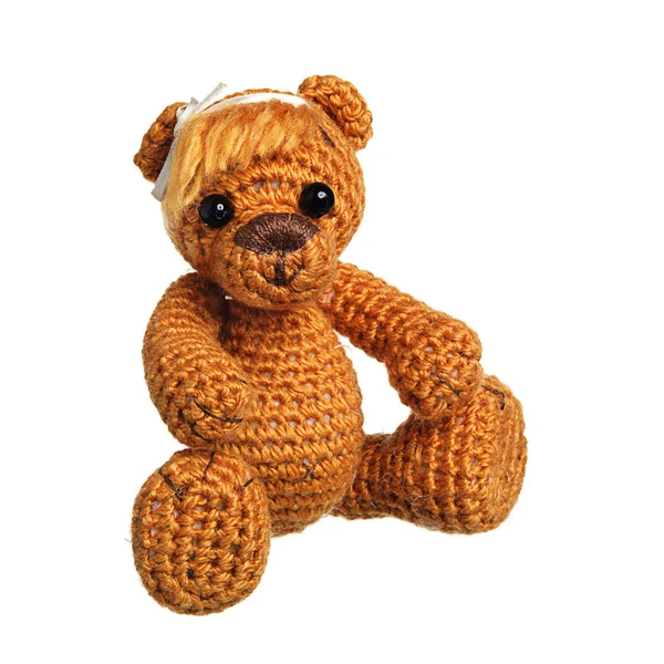 Cute little teddy bear Rechtenvrije Stockafbeeldingen