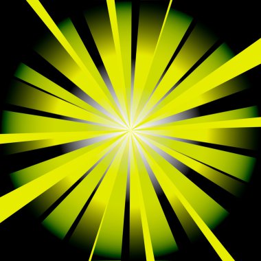 Yellow black background abstract clipart