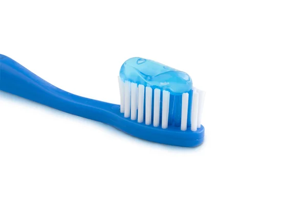 青い歯ブラシ — ストック写真