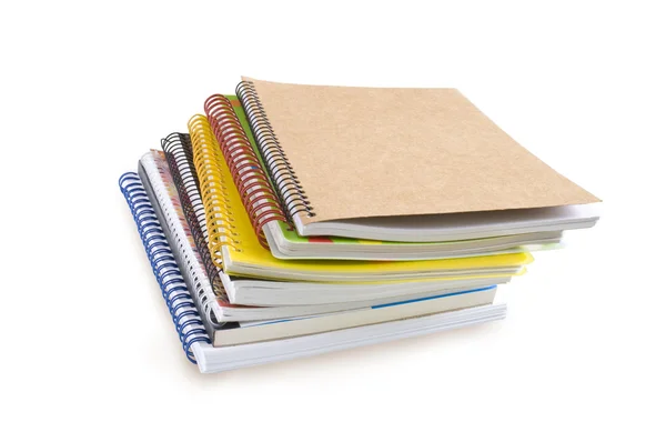 Pila de cuadernos — Foto de Stock