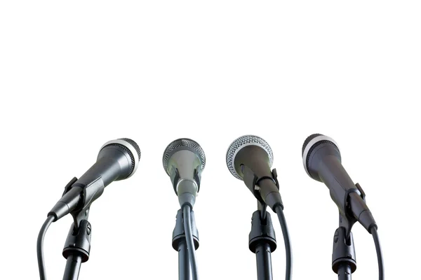 Microphones collection — Stock Photo, Image