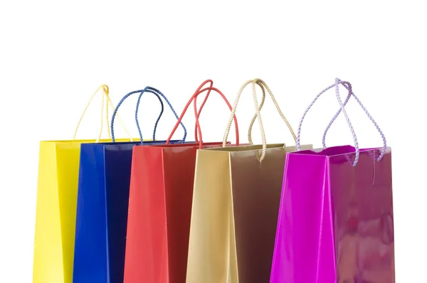 Color shopping bags — Stock Photo, Image
