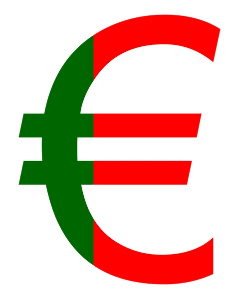 Portugalskie euro — Zdjęcie stockowe