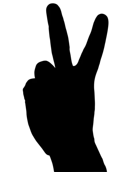 Finger signs — Stock Photo, Image