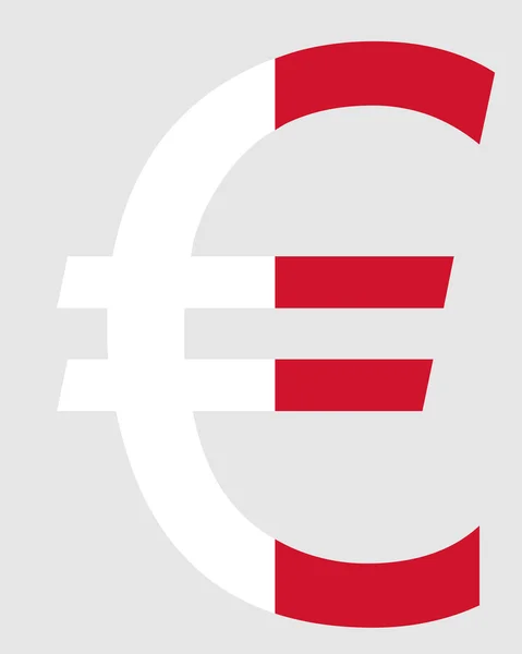 Мальтийский евро — стоковое фото
